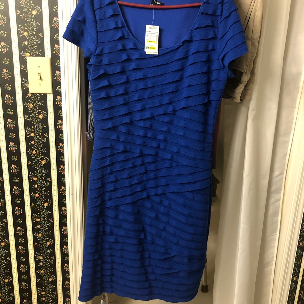 Ladies Royal Blue Dress